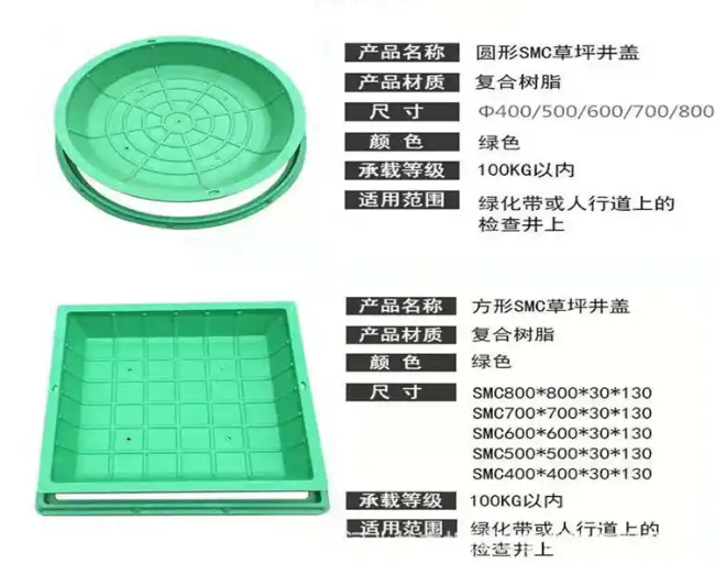 邵武树脂复合种植井盖展示